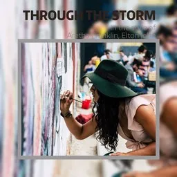 Omslagsbild för Through the Storm - Aretha Franklin,Elton John karaokeversion