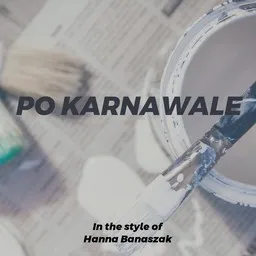 Cover art for Po karnawale - Hanna Banaszak karaoke version