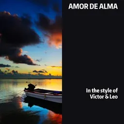 Cover art for Amor De Alma - Victor & Leo karaoke version