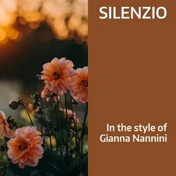 Cover art for Silenzio - Gianna Nannini karaoke version