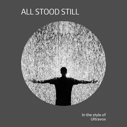 Omslagsbild för All Stood Still - Ultravox karaokeversion