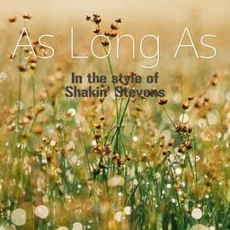 Cover art for As Long As - Shakin' Stevens karaoke version