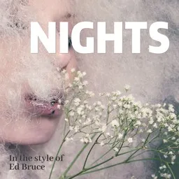 Titelbild für Nights - Ed Bruce Karaoke-Version
