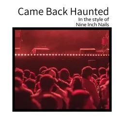Cover art for Came Back Haunted - Nine Inch Nails karaoke version