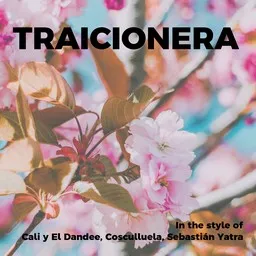 Omslagsbild för Traicionera - Cali y El Dandee,Cosculluela,Sebastián Yatra karaokeversion