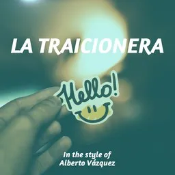 Cover art for La Traicionera - Alberto Vázquez karaoke version