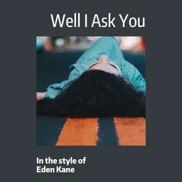 Cover art for Well I Ask You - Eden Kane karaoke version
