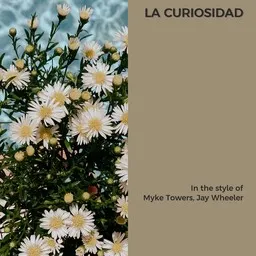 Cover art for La Curiosidad - Jay Wheeler,Myke Towers karaoke version