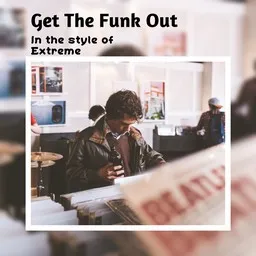 Cover art for Get The Funk Out - Extreme karaoke version