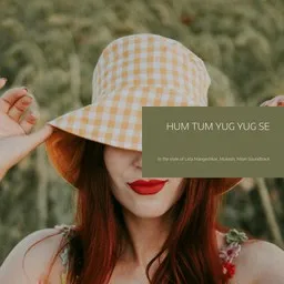 Cover art for Hum Tum Yug Yug Se - Lata Mangeshkar,Milan Soundtrack,Mukesh karaoke version