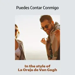 Omslagsbild för Puedes Contar Conmigo - La Oreja de Van Gogh karaokeversion