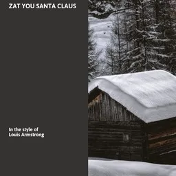 Omslagsbild för Zat You Santa Claus - Louis Armstrong karaokeversion