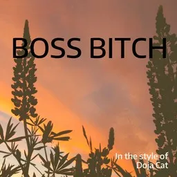 Titelbild für Boss Bitch - Doja Cat Karaoke-Version