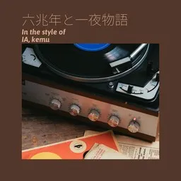 Cover art for 六兆年と一夜物語 - IA,kemu karaoke version