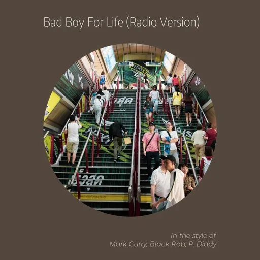 Karaoke Bad Boy For Life (Radio Version) av Black Rob, Diddy, Mark Curry — sjung med på texten på Singa