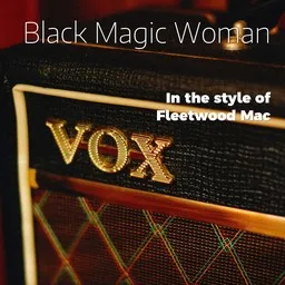 Cover art for Black Magic Woman - Fleetwood Mac karaoke version