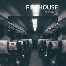 Karaokekappaleen Firehouse - KISS kansikuva