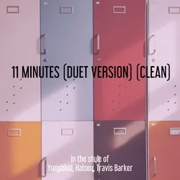 Karaokekappaleen 11 Minutes (Duet Version) (clean) - Halsey,Travis Barker,Yungblud kansikuva