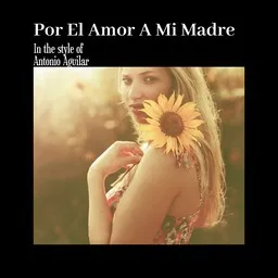 Cover art for Por El Amor A Mi Madre - Antonio Aguilar karaoke version
