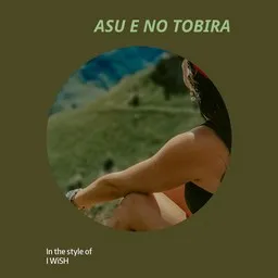 Cover art for Asu e no Tobira - I WiSH karaoke version