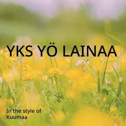 Cover art for Yks yö lainaa - Kuumaa karaoke version