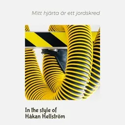 Omslagsbild för Mitt hjärta är ett jordskred - Håkan Hellström karaokeversion