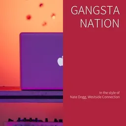 Omslagsbild för Gangsta Nation - Nate Dogg,Westside Connection karaokeversion