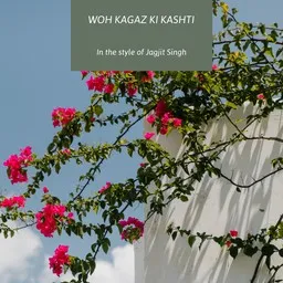Cover art for Woh Kagaz Ki Kashti - Jagjit Singh karaoke version