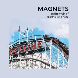 Omslagsbild för Magnets - Disclosure,Lorde karaokeversion