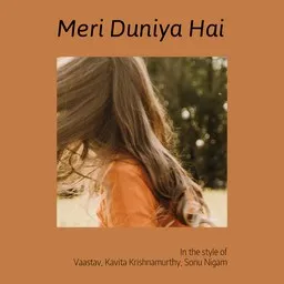 Cover art for Meri Duniya Hai - Kavita Krishnamurthy,Sonu Nigam,Vaastav karaoke version