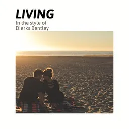 Cover art for Living - Dierks Bentley karaoke version