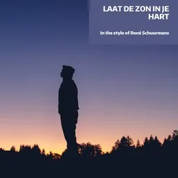 Cover art for Laat de zon in je hart - René Schuurmans karaoke version