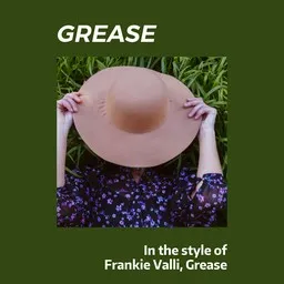 Cover art for Grease - Frankie Valli,Grease karaoke version