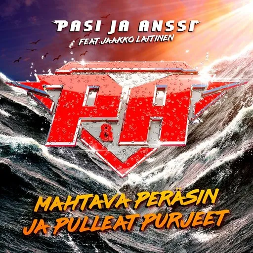 Karaoke Mahtava peräsin ja pulleat purjeet av Jaakko Laitinen, Pasi ja Anssi — sjung med på texten på Singa