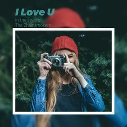Karaokekappaleen I Love U - The Chainsmokers kansikuva