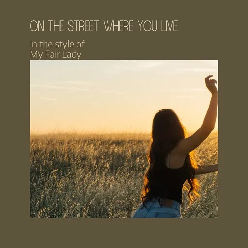 On The Street Where You Live - Karaoke