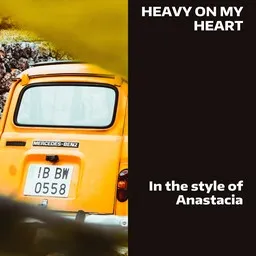 Cover art for Heavy On My Heart - Anastacia karaoke version