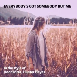 Cover art for Everybody's Got Somebody But Me - Hunter Hayes,Jason Mraz karaoke version
