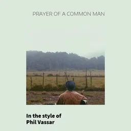 Cover art for Prayer Of A Common Man - Phil Vassar karaoke version