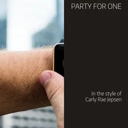 Titelbild für Party For One - Carly Rae Jepsen Karaoke-Version
