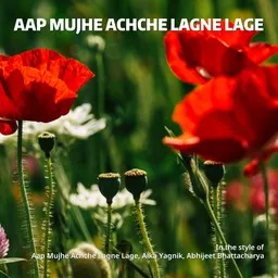 Karaokekappaleen Aap Mujhe Achche Lagne Lage - Aap Mujhe Achche Lagne Lage,Abhijeet Bhattacharya,Alka Yagnik kansikuva