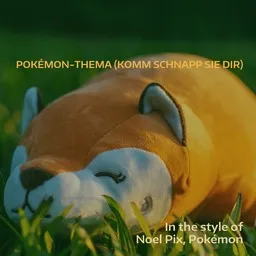 Cover art for Pokémon-Thema (Komm schnapp sie dir) - Noel Pix,Pokémon karaoke version