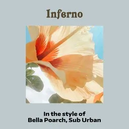 Cover art for Inferno - Bella Poarch,Sub Urban karaoke version