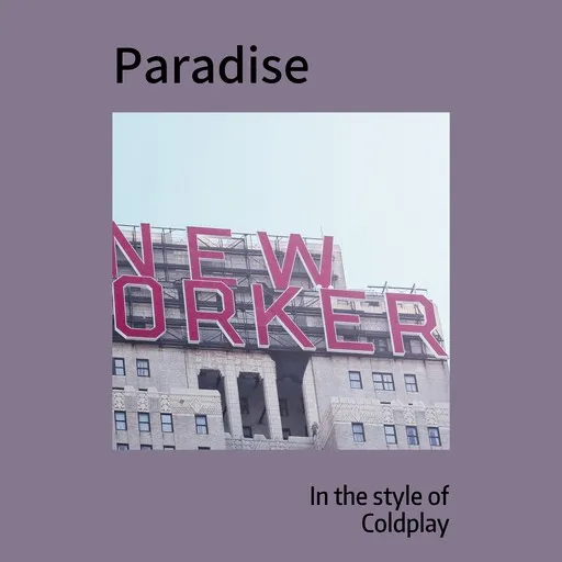 Karaoke Paradise by Coldplay — sing along with lyrics on Singa