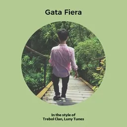 Titelbild für Gata Fiera - Luny Tunes,Trebol Clan Karaoke-Version