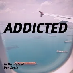 Cover art for Addicted - Dan Seals karaoke version