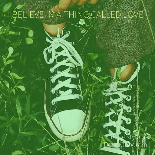 Karaoke I Believe In A Thing Called Love by Delta Goodrem — sing along with lyrics on Singa