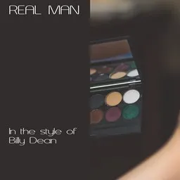 Omslagsbild för Real Man - Billy Dean karaokeversion