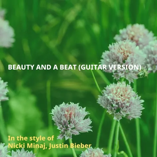 Karaoke Beauty and a Beat (Guitar Version) by Justin Bieber, Nicki Minaj — sing along with lyrics on Singa