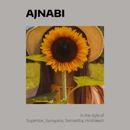 Cover art for Ajnabi - Hrishikesh,Samantha,Sunayana,Superstar karaoke version